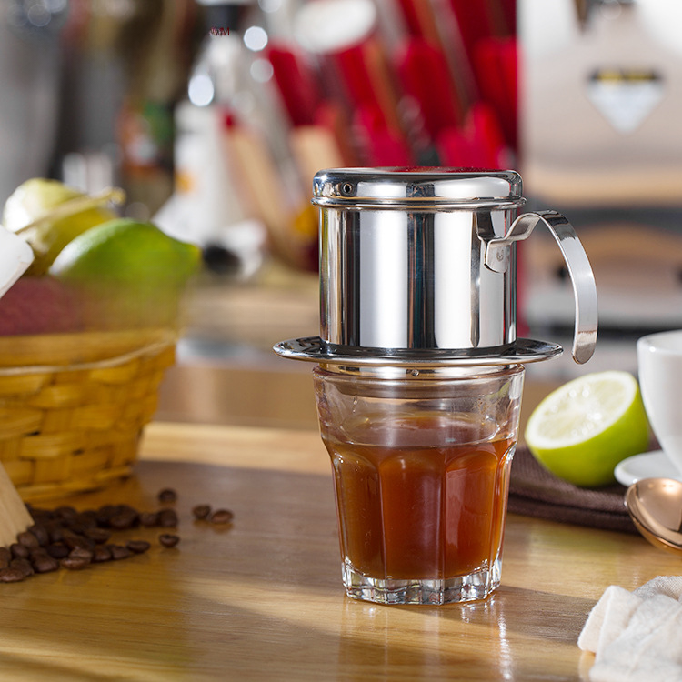 Vietnamese Drip Coffee Pot and Filter Set