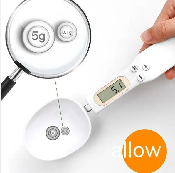 Handheld Electronic Kitchen Scale – Precise Digital Food Scale with LCD Display