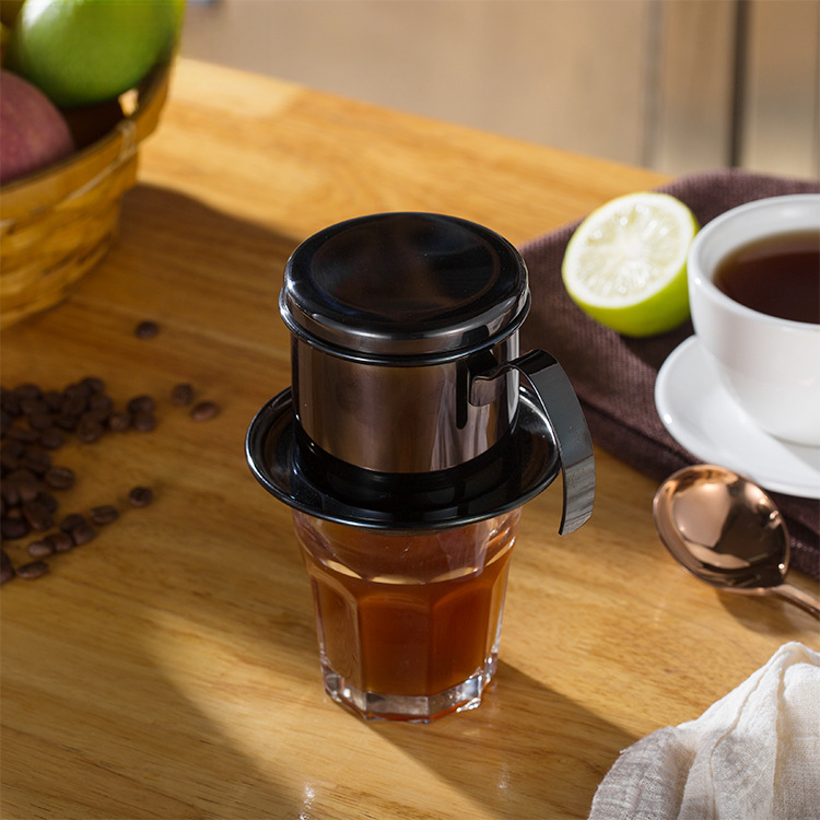 Vietnamese Drip Coffee Pot and Filter Set