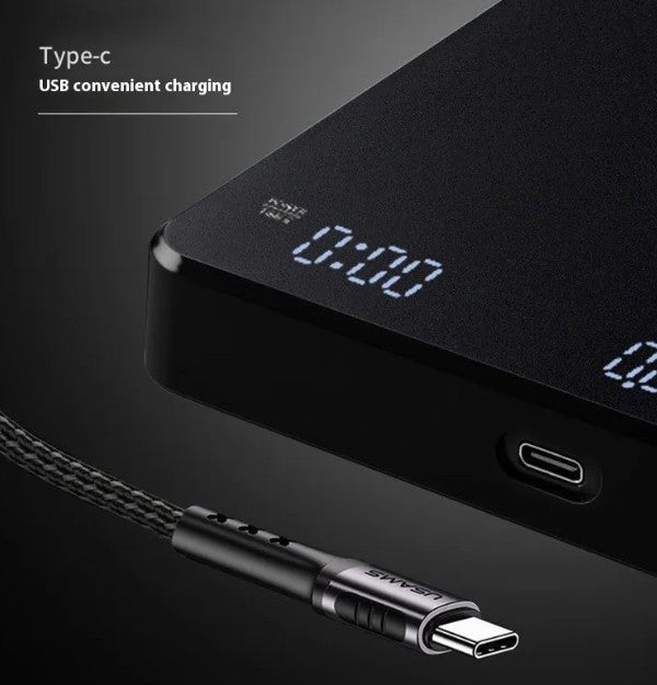 Precision Coffee Scale with Built-In Timer – For Pour Over, Espresso & Drip Brewing